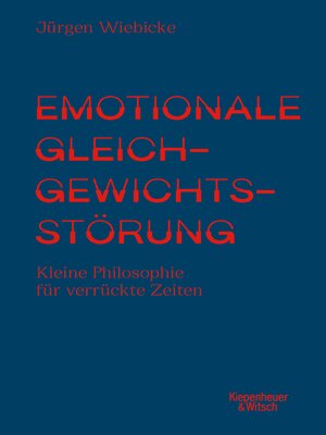 cover image of Emotionale Gleichgewichtsstörung